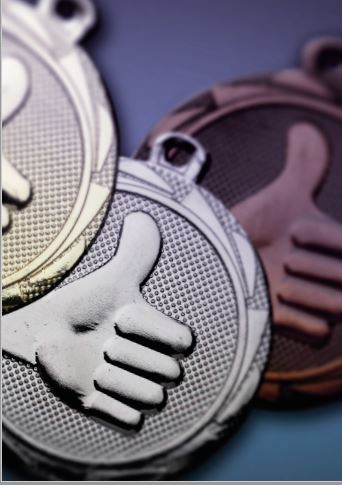 Medailles-achtergrond